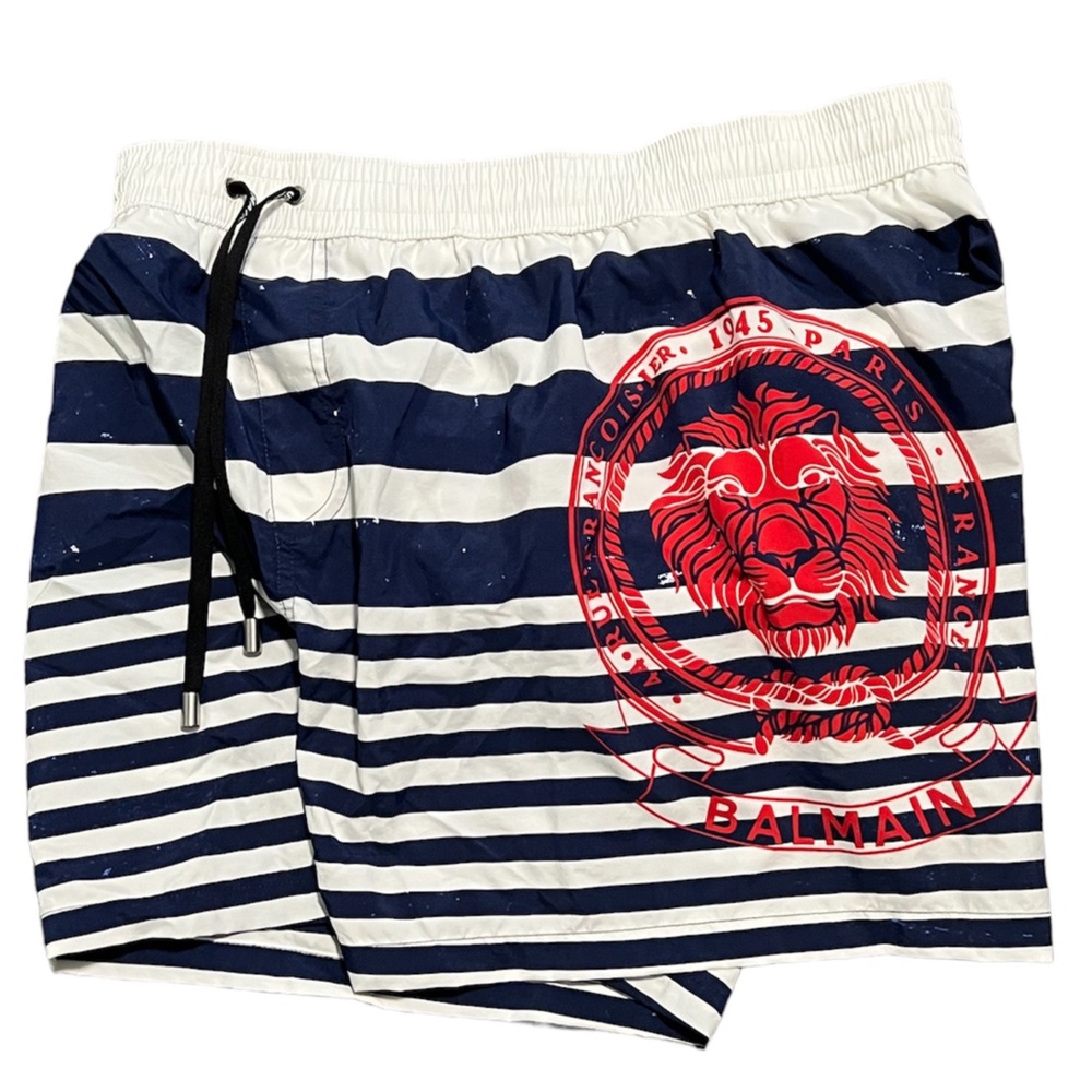 BALMAIN***Men’s Nautical Style Swim Shorts***Med.**$480